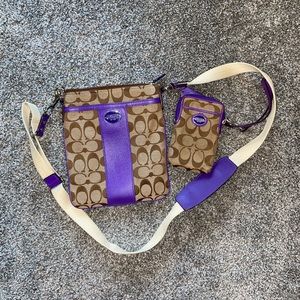 Coach Crossbody and Coin Purse